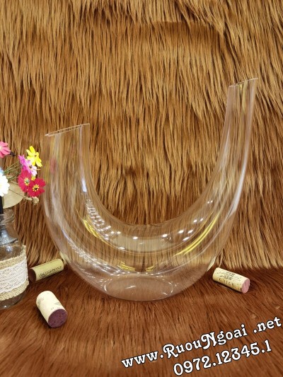 Bình Đựng Rượu Vang - Decanter Dáng Đẹp M21