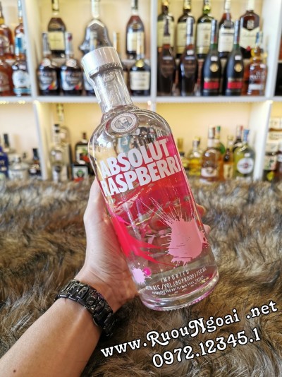 Rượu Vodka Absolut Raspberri