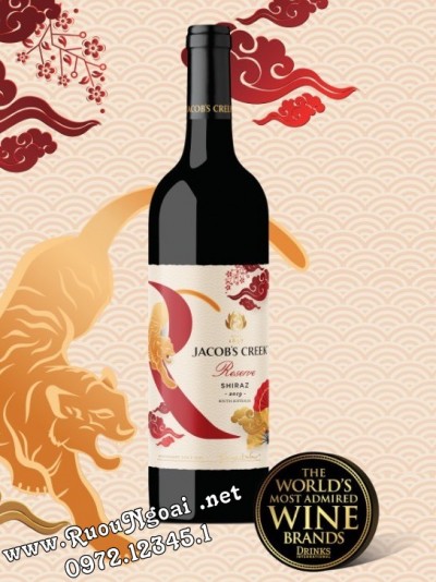 Rượu vang Úc Jacob's Creek Reserve Shiraz